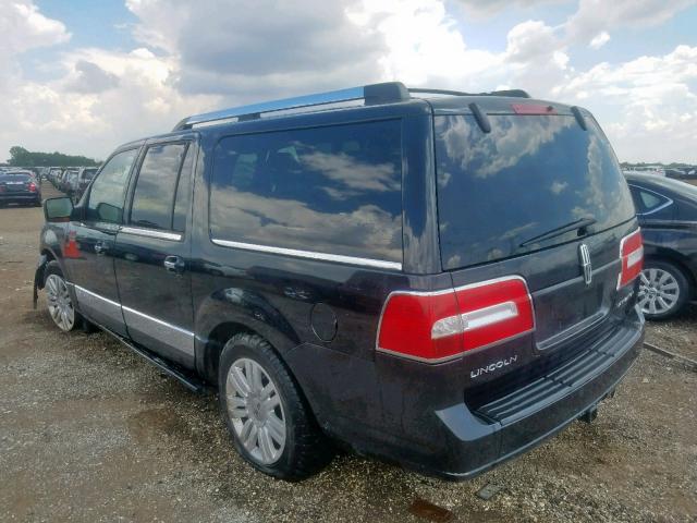 5LMJJ3J55BEJ04351 - 2011 LINCOLN NAVIGATOR BLACK photo 3