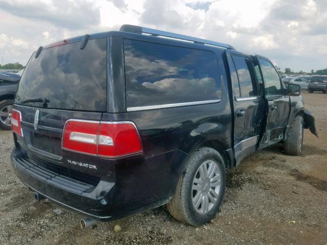 5LMJJ3J55BEJ04351 - 2011 LINCOLN NAVIGATOR BLACK photo 4