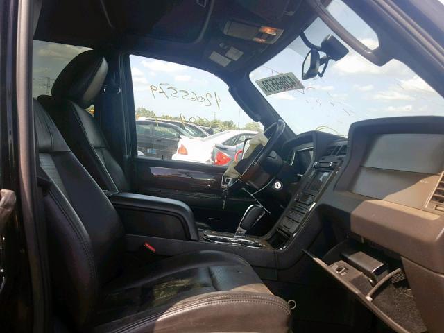 5LMJJ3J55BEJ04351 - 2011 LINCOLN NAVIGATOR BLACK photo 5