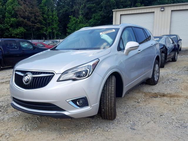 LRBFX2SA3KD061067 - 2019 BUICK ENVISION E SILVER photo 2