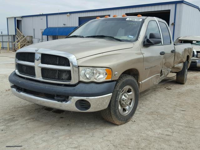 3D7LA38603G725155 - 2003 DODGE RAM 3500 S GOLD photo 2