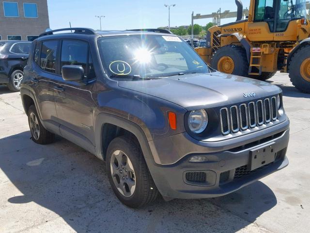 ZACCJBAB1JPH22594 - 2018 JEEP RENEGADE S Boz foto 1