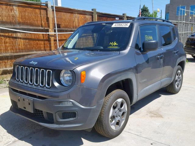 ZACCJBAB1JPH22594 - 2018 JEEP RENEGADE S Boz foto 2