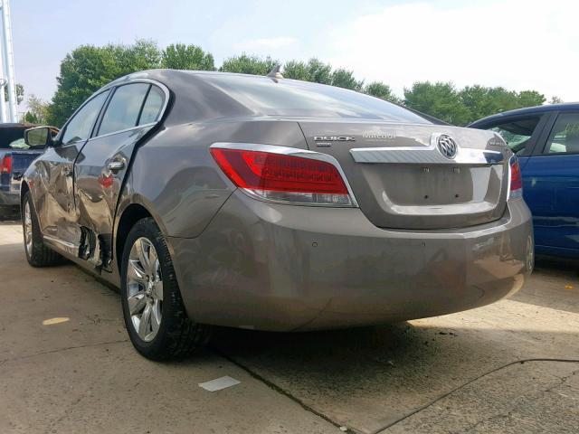 1G4GD5ED9BF215402 - 2011 BUICK LACROSSE C GRAY photo 3