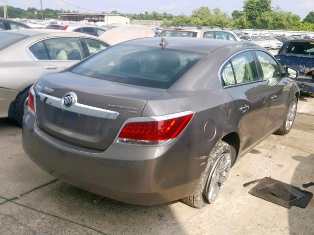 1G4GD5ED9BF215402 - 2011 BUICK LACROSSE C GRAY photo 4