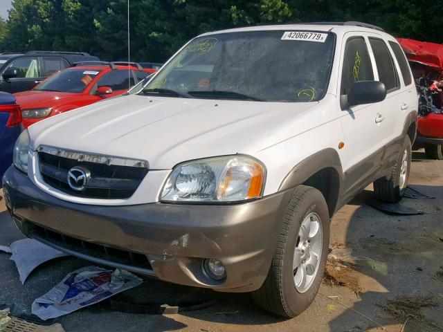 4F2CZ06124KM32490 - 2004 MAZDA TRIBUTE ES 白色 照片 2