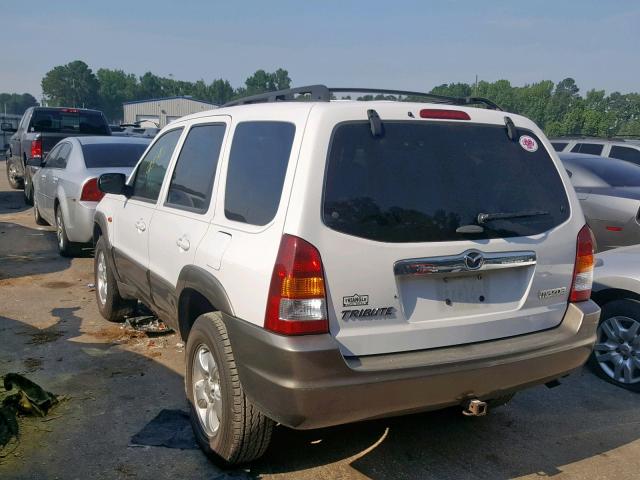 4F2CZ06124KM32490 - 2004 MAZDA TRIBUTE ES 白色 照片 3