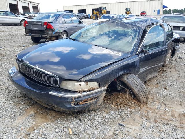 1G4CU5218Y4187900 - 2000 BUICK PARK AVENU BLACK photo 2