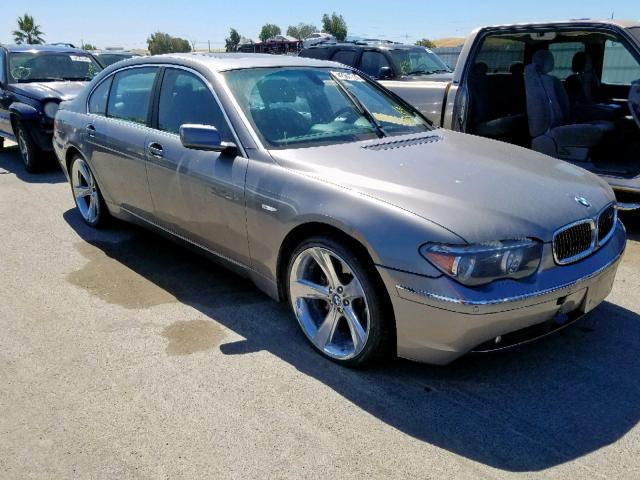 WBAGN63564DS54785 - 2004 BMW 745 LI SILVER photo 1