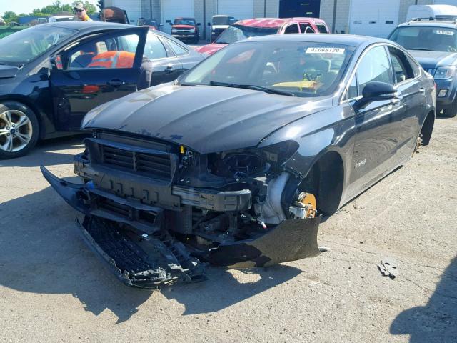 3FA6P0RU2JR214166 - 2018 FORD FUSION TIT BLACK photo 2