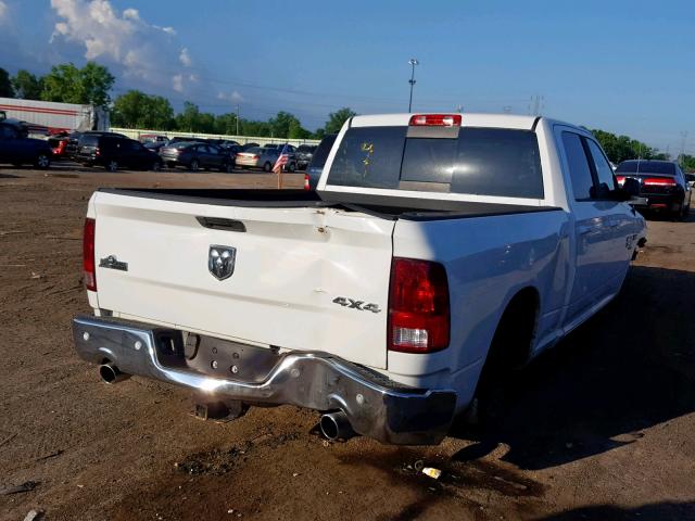 1C6RR7TT3KS556166 - 2019 RAM 1500 CLASS WHITE photo 4