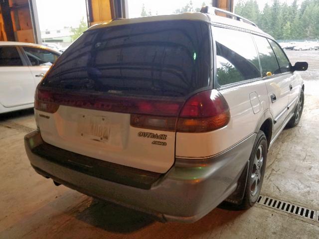 4S3BG6859X7642032 - 1999 SUBARU LEGACY OUT WHITE photo 4