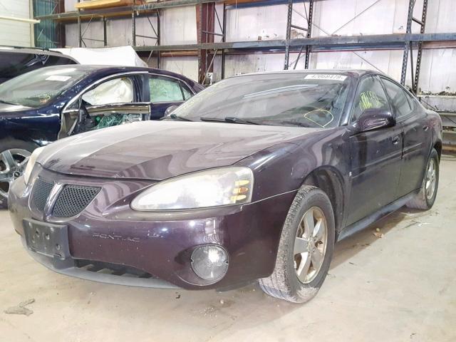 2G2WP552571173285 - 2007 PONTIAC GRAND PRIX PURPLE photo 2