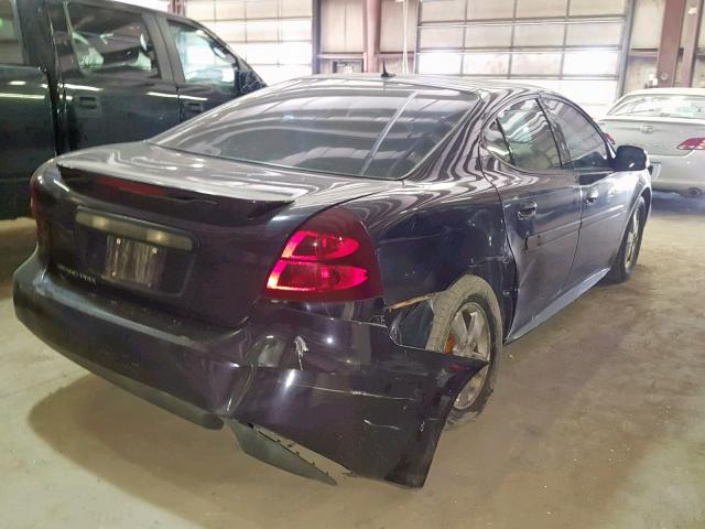 2G2WP552571173285 - 2007 PONTIAC GRAND PRIX PURPLE photo 4
