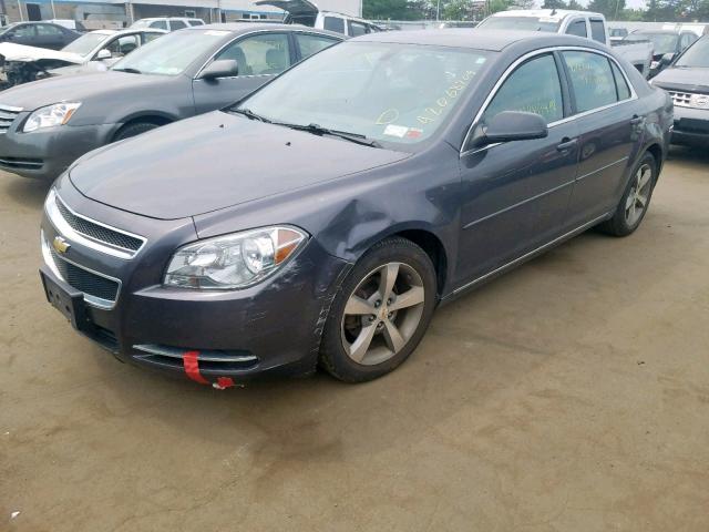 1G1ZC5E19BF240363 - 2011 CHEVROLET MALIBU 1LT 灰色 照片 2
