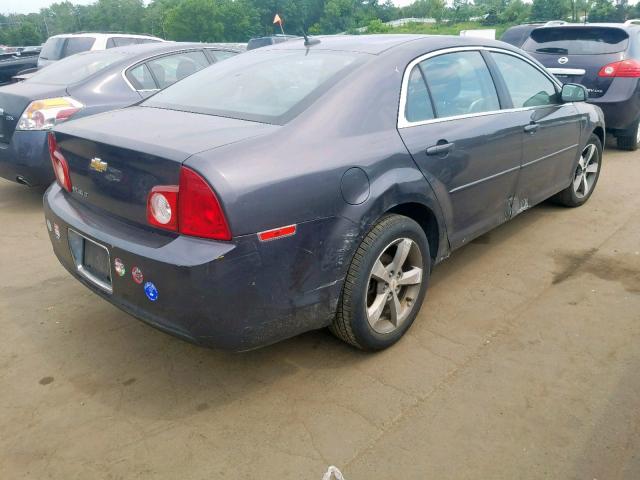 1G1ZC5E19BF240363 - 2011 CHEVROLET MALIBU 1LT 灰色 照片 4