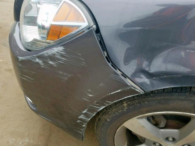 1G1ZC5E19BF240363 - 2011 CHEVROLET MALIBU 1LT 灰色 照片 9