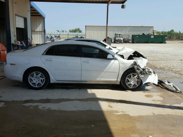 1G1ZH57B39F171705 - 2009 CHEVROLET MALIBU 1LT WHITE photo 9