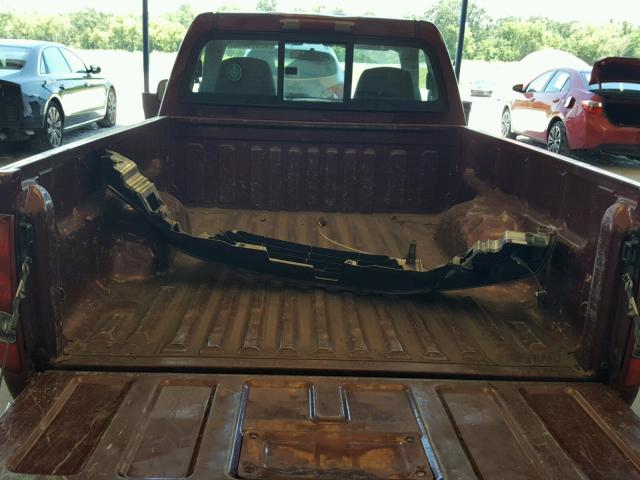 1GTCS149678210524 - 2007 GMC CANYON BURGUNDY photo 6