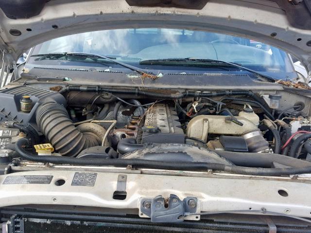 3B7KF23781G181115 - 2001 DODGE RAM 2500 GRAY photo 7