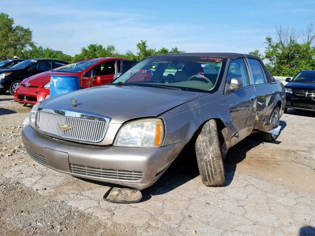 1G6KD54Y53U198035 - 2003 CADILLAC DEVILLE BEIGE photo 2