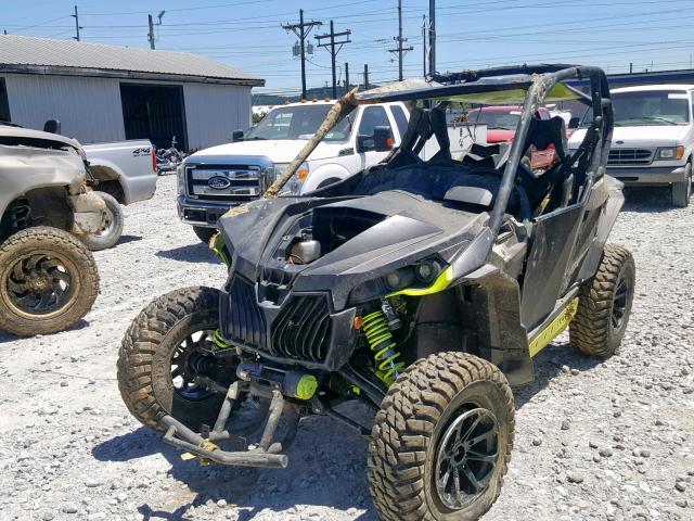 3JBPDAR25GJ002450 - 2016 CAN-AM MAVERICK 1 BLACK photo 2