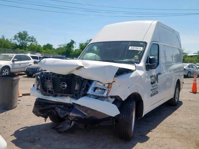 1N6BF0LY8JN807666 - 2018 NISSAN NV 2500 S WHITE photo 2