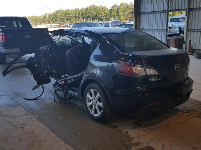 JM1BL1VF5B1448170 - 2011 MAZDA 3 I BLACK photo 3