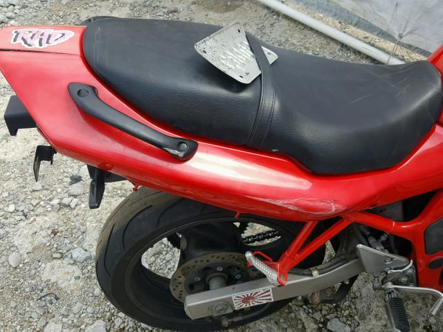 JS1GN77A8T2101863 - 1996 SUZUKI GSF600 S RED photo 6