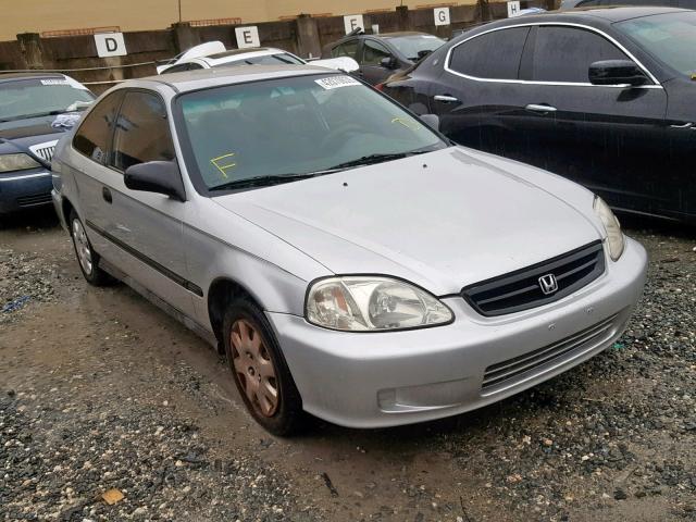 1HGEJ6221XL090192 - 1999 HONDA CIVIC DX SILVER photo 1