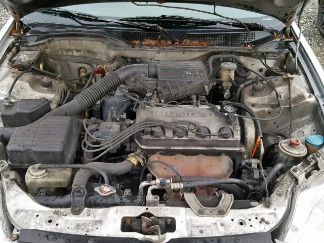 1HGEJ6221XL090192 - 1999 HONDA CIVIC DX SILVER photo 7