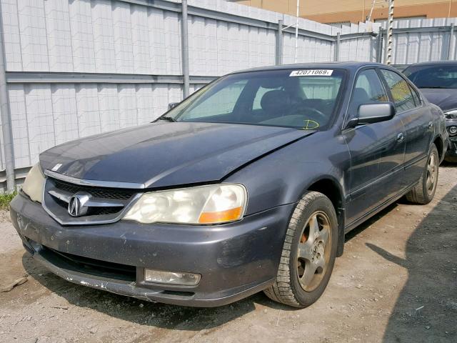 19UUA56632A805111 - 2002 ACURA 3.2TL GRAY photo 2