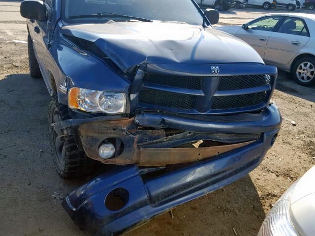 1D7HU18D43S277706 - 2003 DODGE RAM 1500 S BLUE photo 7