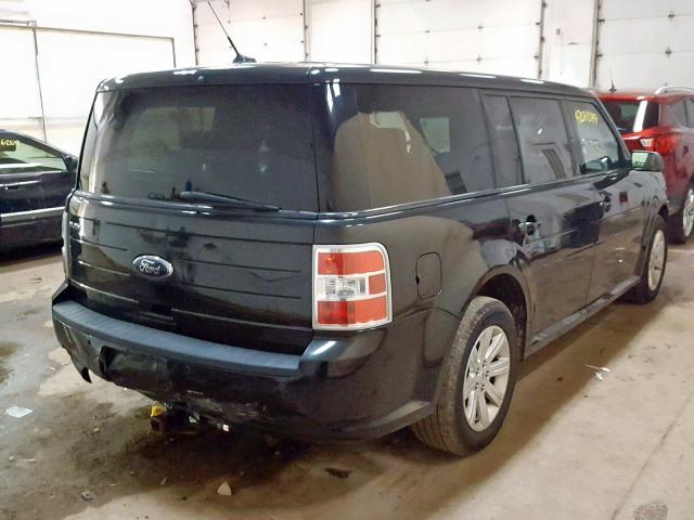 2FMGK5BC6BBD20448 - 2011 FORD FLEX SE BLACK photo 4