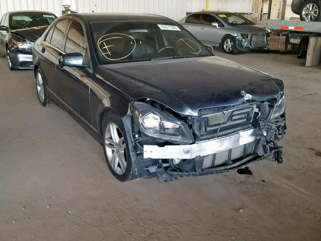 WDDGF4HB3EG212518 - 2014 MERCEDES-BENZ C 250 BLACK photo 9