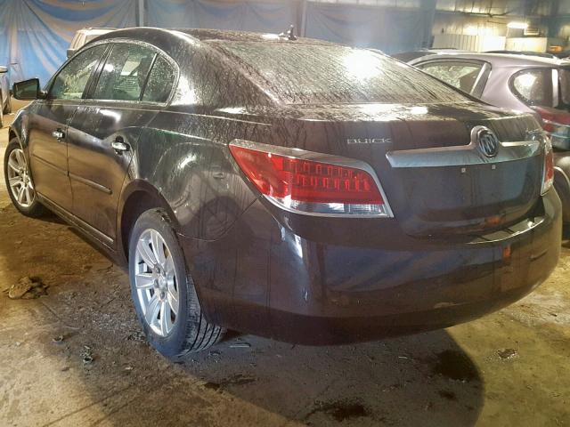 1G4GC5ED7BF356133 - 2011 BUICK LACROSSE C BLACK photo 3