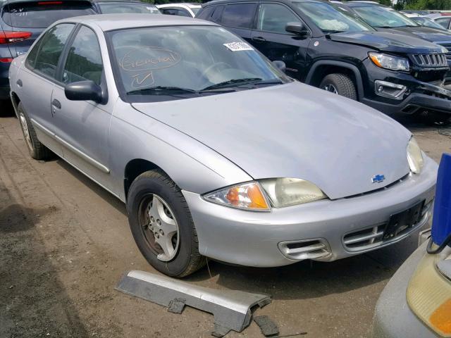 1G1JC524827112749 - 2002 CHEVROLET CAVALIER B SILVER photo 1