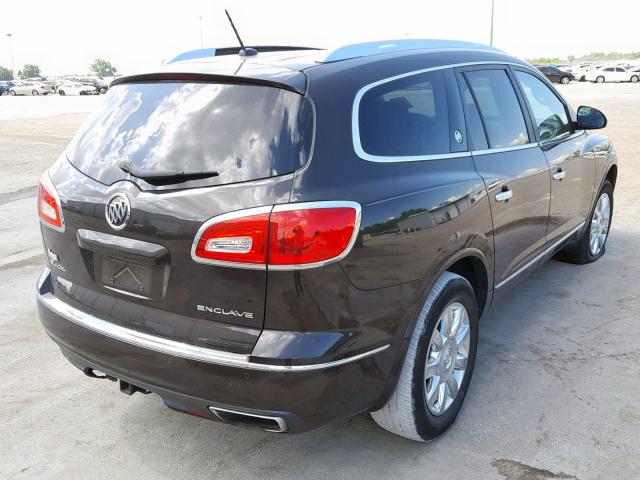 5GAKRCKD4DJ130462 - 2013 BUICK ENCLAVE BROWN photo 4