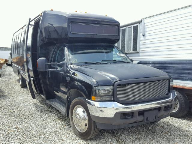 1FDAF56P04EC21963 - 2004 FORD F550 SUPER BLACK photo 1