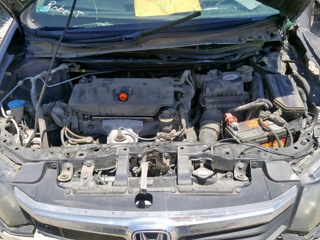 2HGFB2F85CH519026 - 2012 HONDA CIVIC EX GOLD photo 7