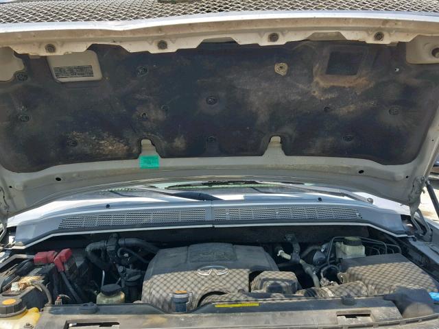 5N3ZA0NF9AN909119 - 2010 INFINITI QX56 SILVER photo 7