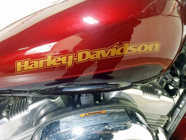 1HD4CR218FC418010 - 2015 HARLEY-DAVIDSON XL883 SUPE MAROON photo 17