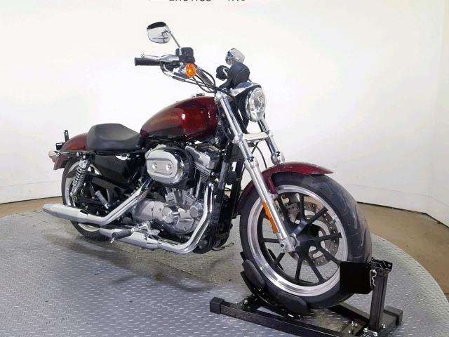 1HD4CR218FC418010 - 2015 HARLEY-DAVIDSON XL883 SUPE MAROON photo 2