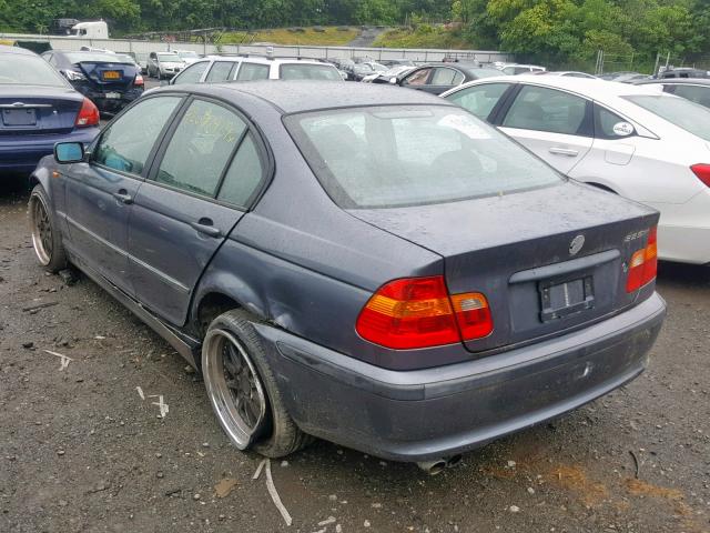 WBAEU334X2PF68681 - 2002 BMW 325 XI GRAY photo 3