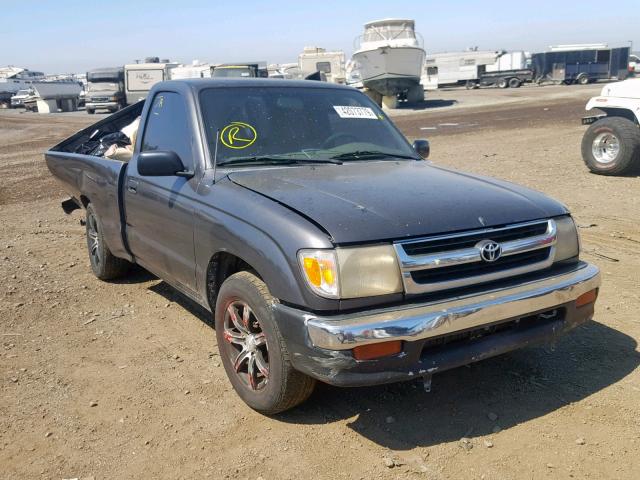 4TANL42N6WZ054366 - 1998 TOYOTA TACOMA CHARCOAL photo 1