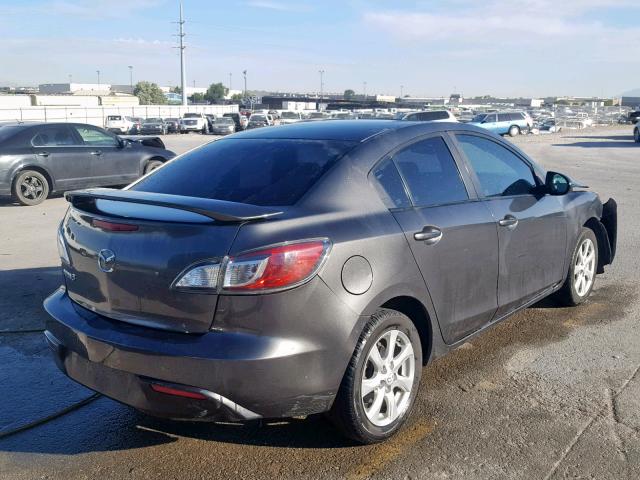 JM1BL1VFXB1412197 - 2011 MAZDA 3 I GRAY photo 4