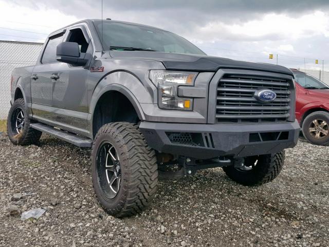 1FTEW1EF6GFC68193 - 2016 FORD F150 SUPER BLACK photo 1