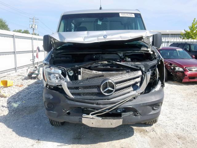 WD4PE7CD9E5938831 - 2014 MERCEDES-BENZ SPRINTER 2 GRAY photo 9