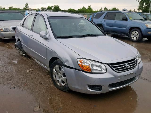 KNAFE121075463063 - 2007 KIA SPECTRA EX SILVER photo 1