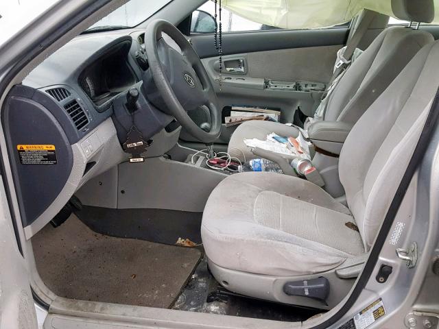 KNAFE121075463063 - 2007 KIA SPECTRA EX SILVER photo 5